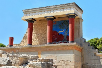 Mínojský palác Knossos