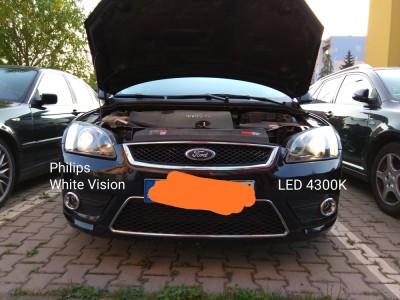White Vision vs. 4300K LED