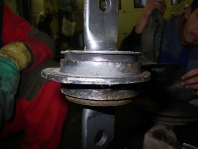 Po nalisovaní...pred montážou.